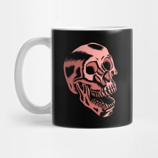 Rose Gold Human Skull Mug